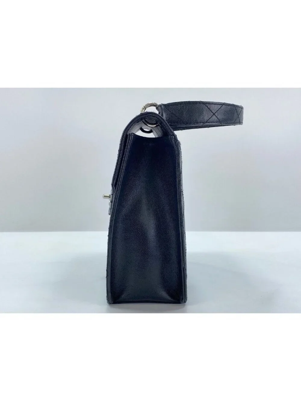 Chanel Handbag Caviar Leather Quilted